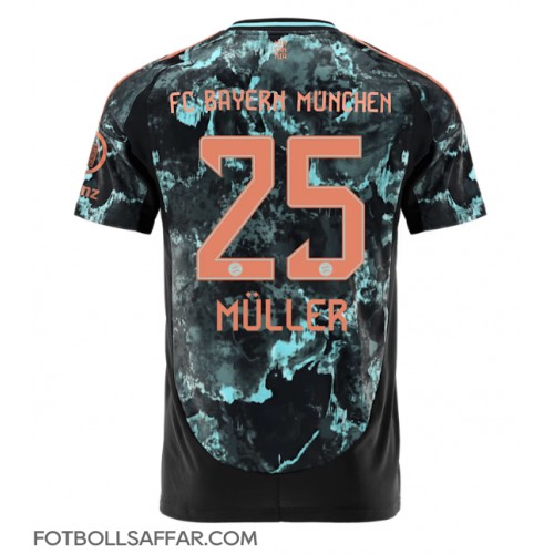 Bayern Munich Thomas Muller #25 Bortatröja 2024-25 Kortärmad